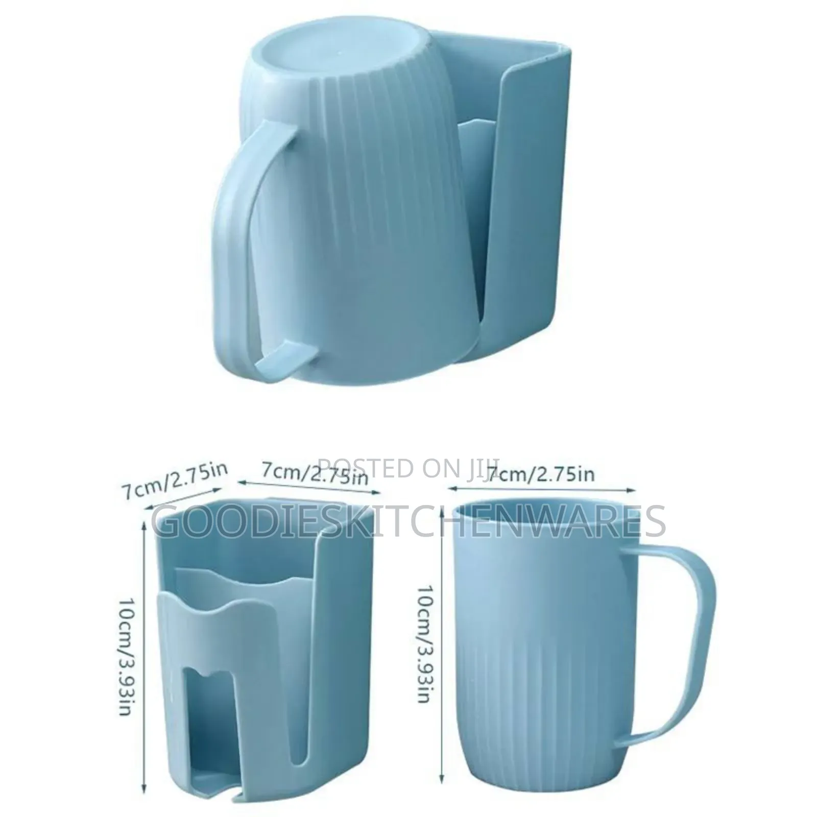 Multifunctional Toothbrush Holder With Cup