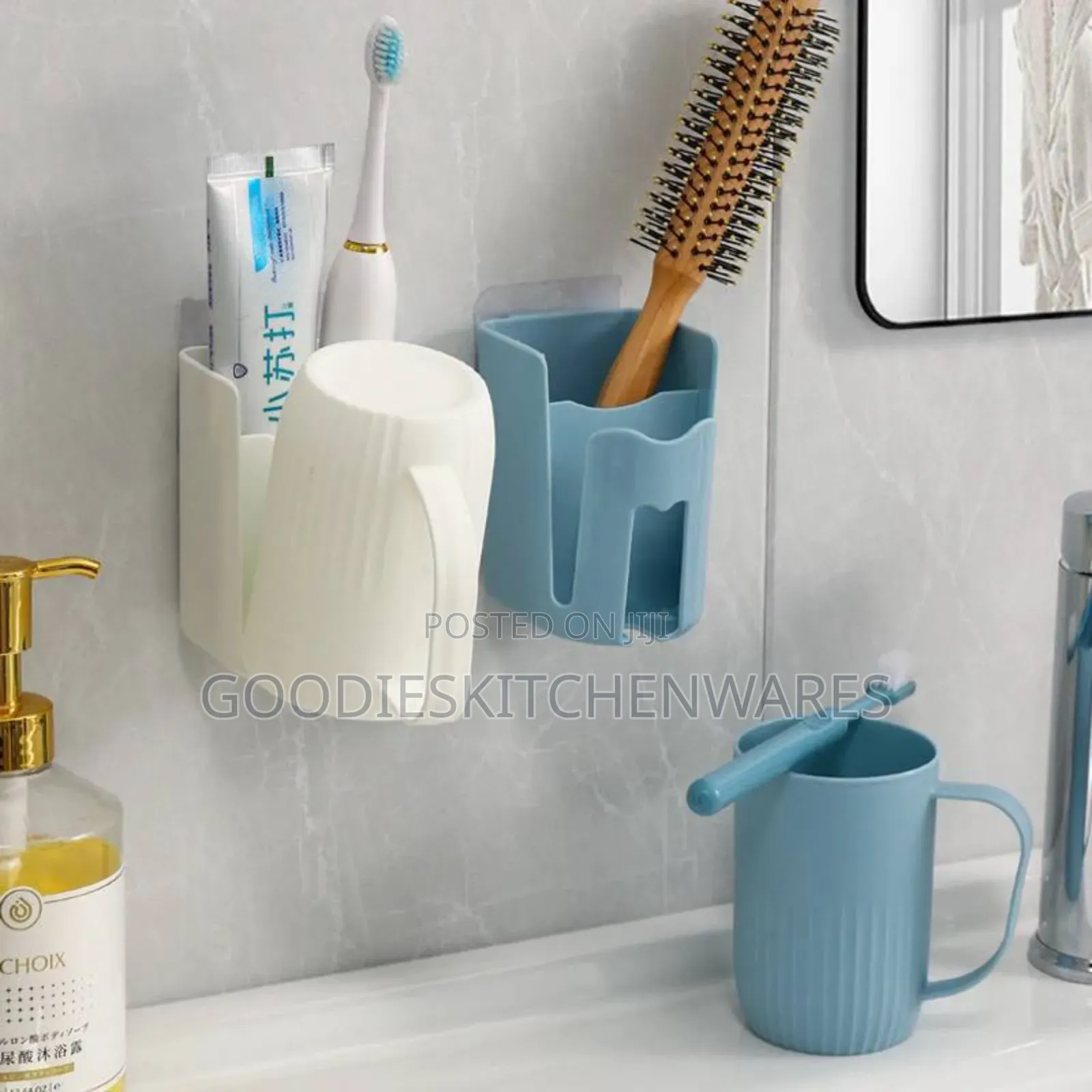 Multifunctional Toothbrush Holder With Cup