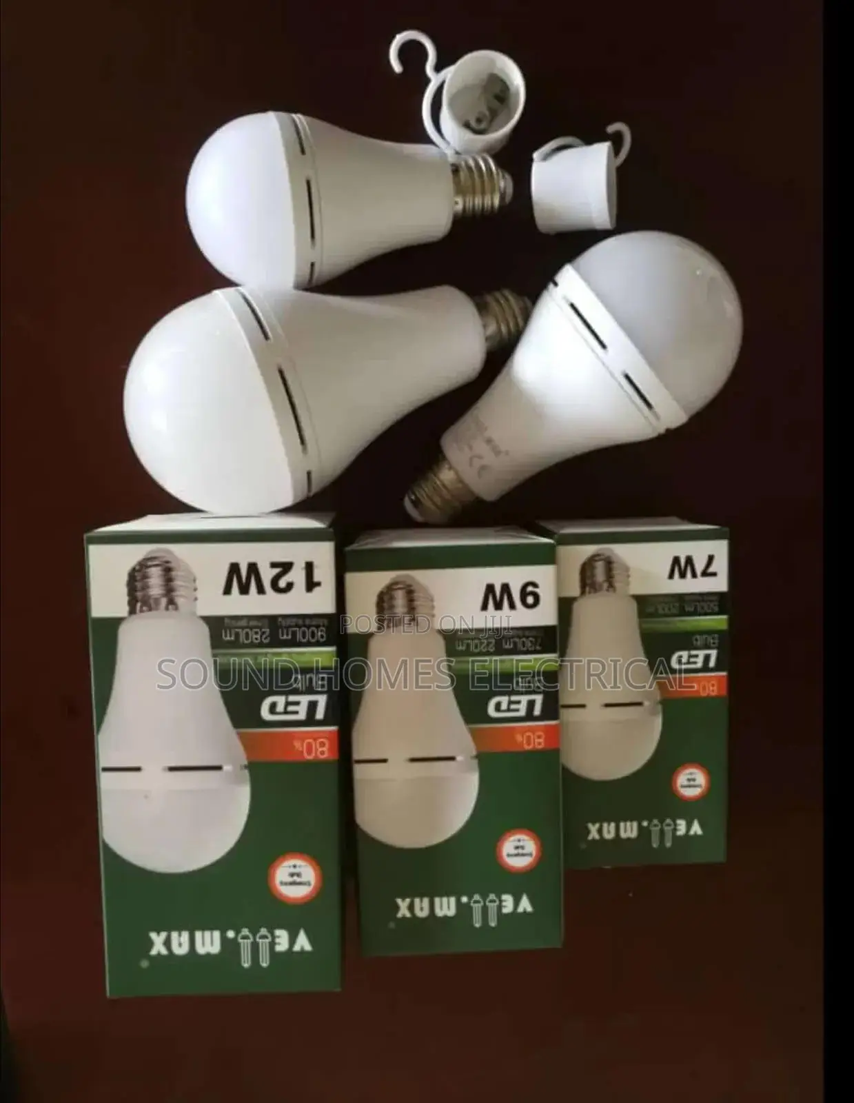 Vellmax Led Rechargeable Bulb