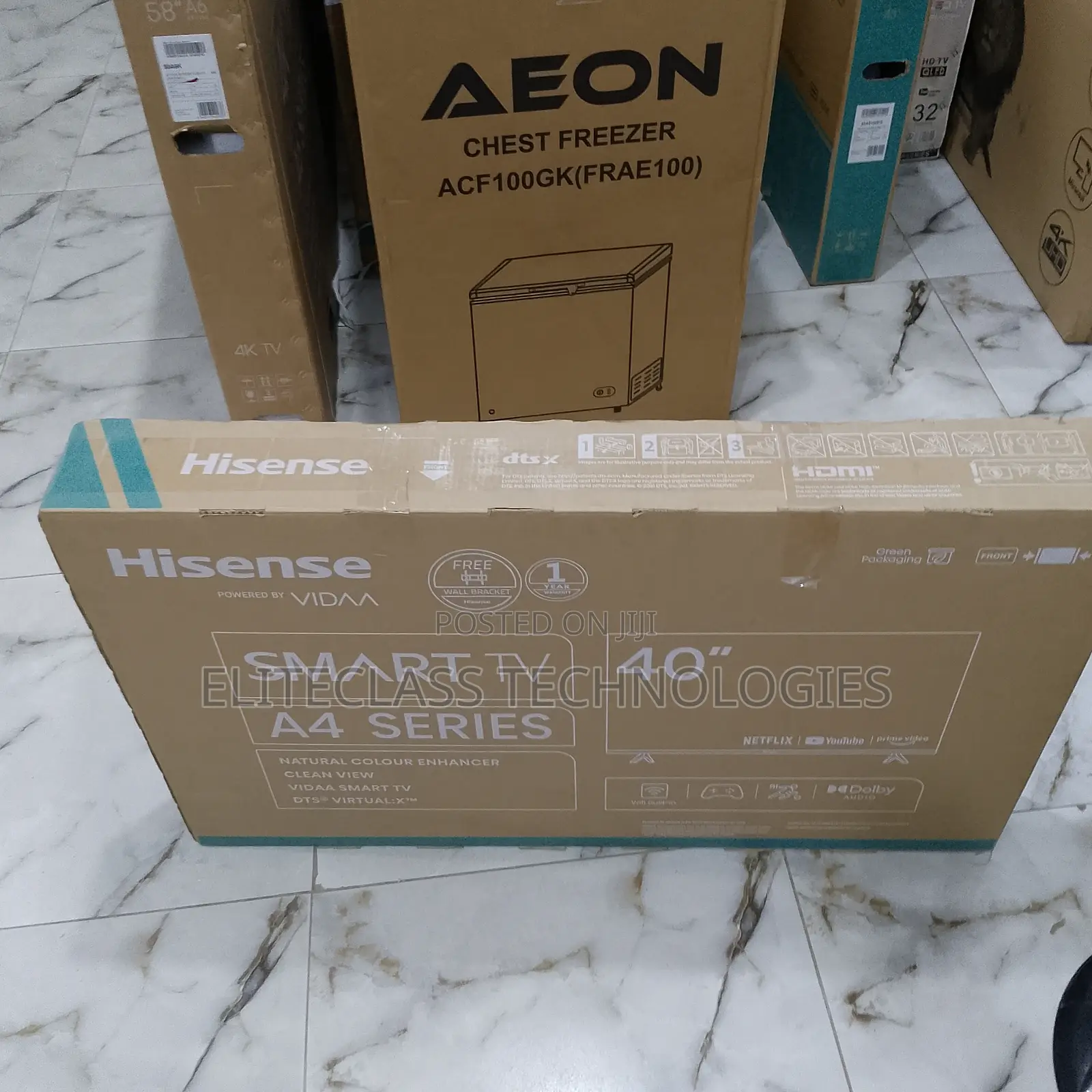 Reliable 40'' Hisense Smart TV
