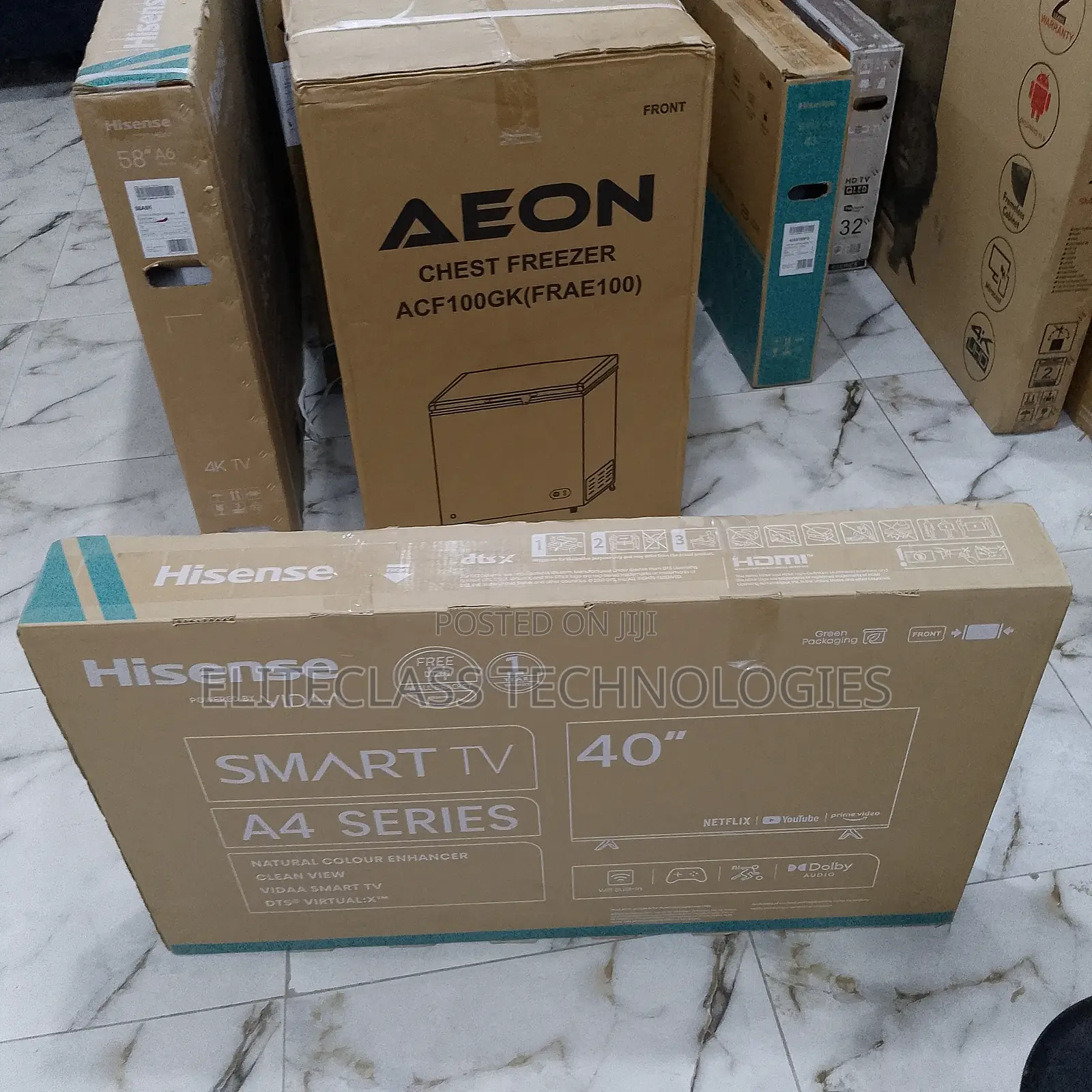 Reliable 40'' Hisense Smart TV