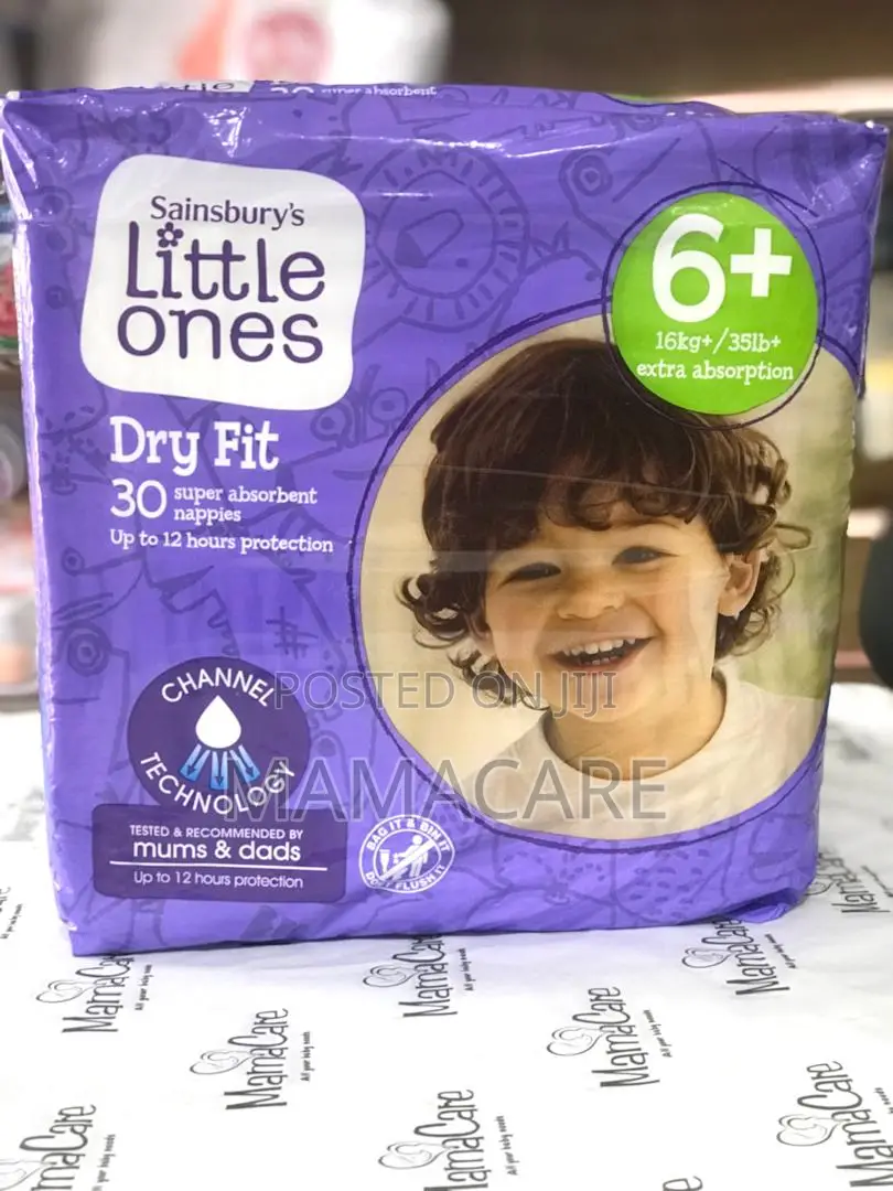 Little Ones Dry Fit Size 6+ 30 Nappies