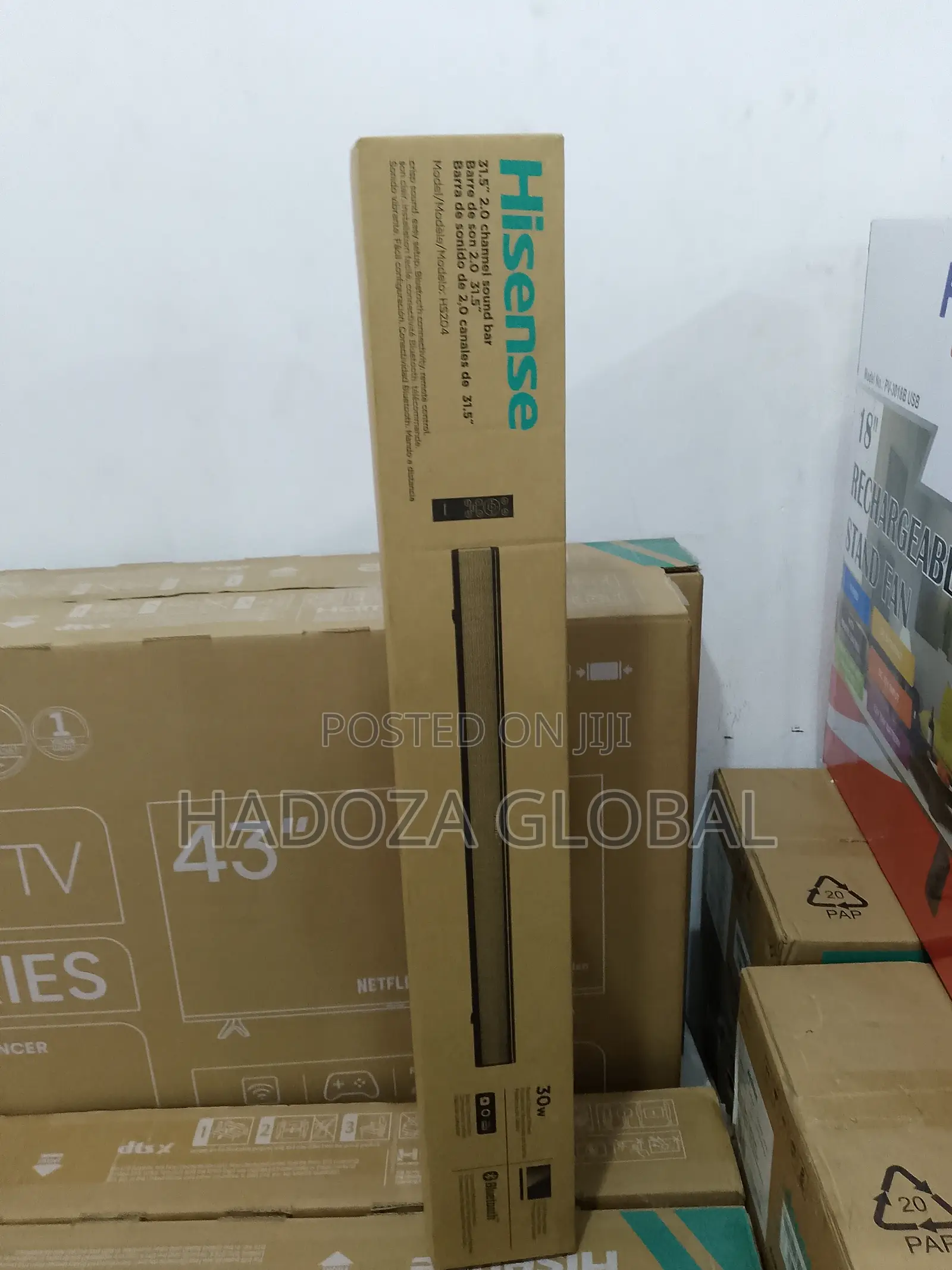 Standard Hisense 30 Watts Soundbar -Brand New
