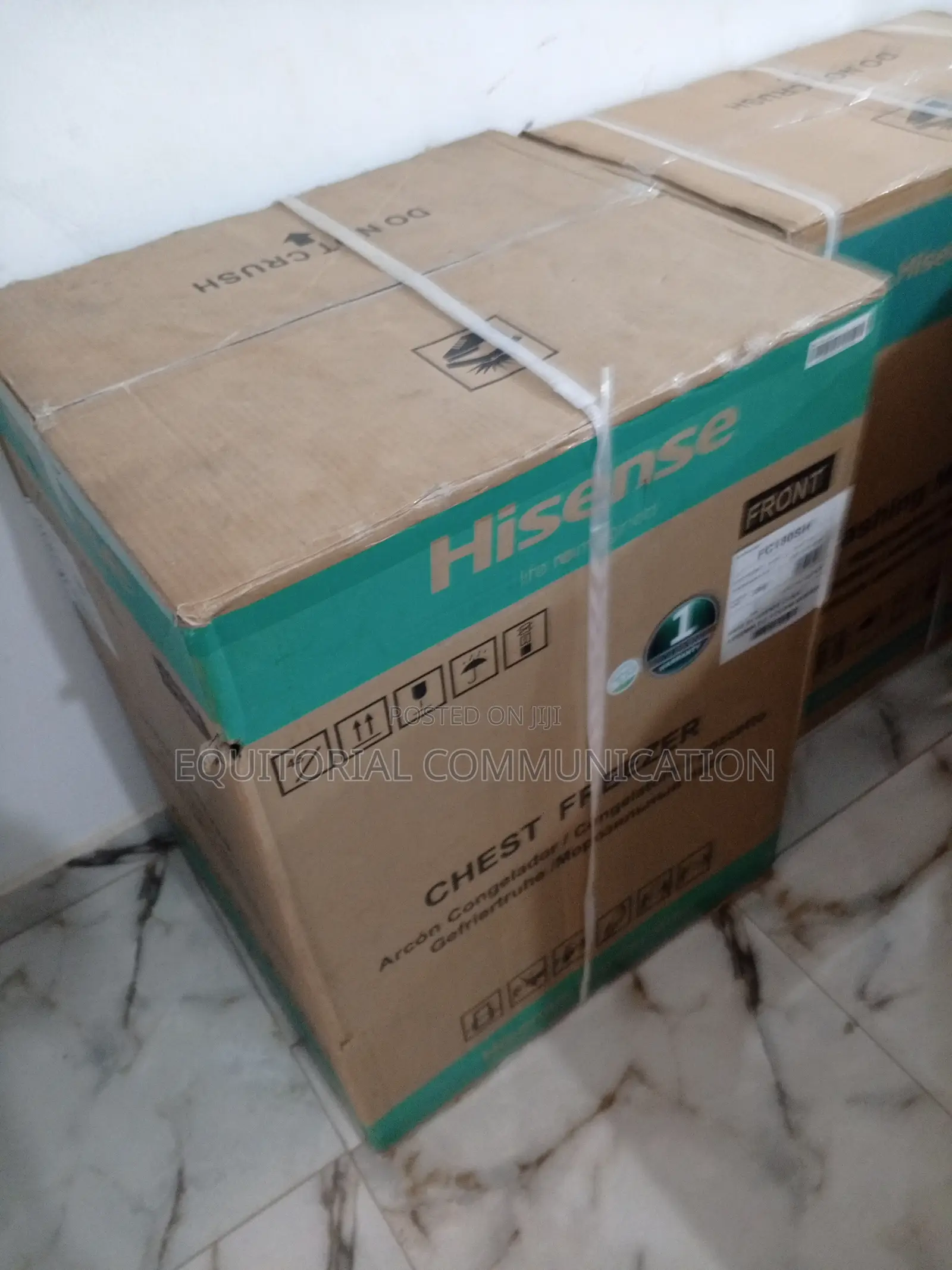 New in Hisense Single Door 142l Chest Freezer