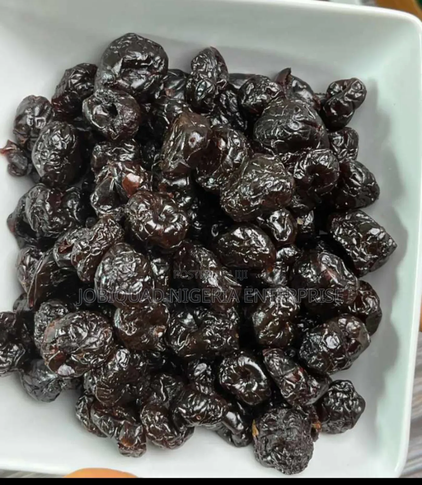 Black Cherries Organic Tart Dried Fruits 250g