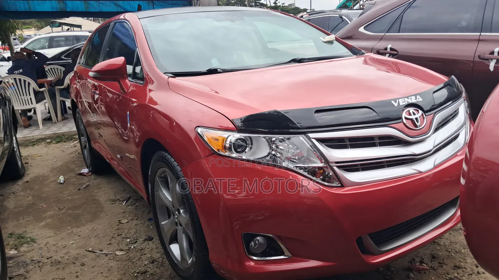 Toyota Venza XLE AWD V6 2013 Red