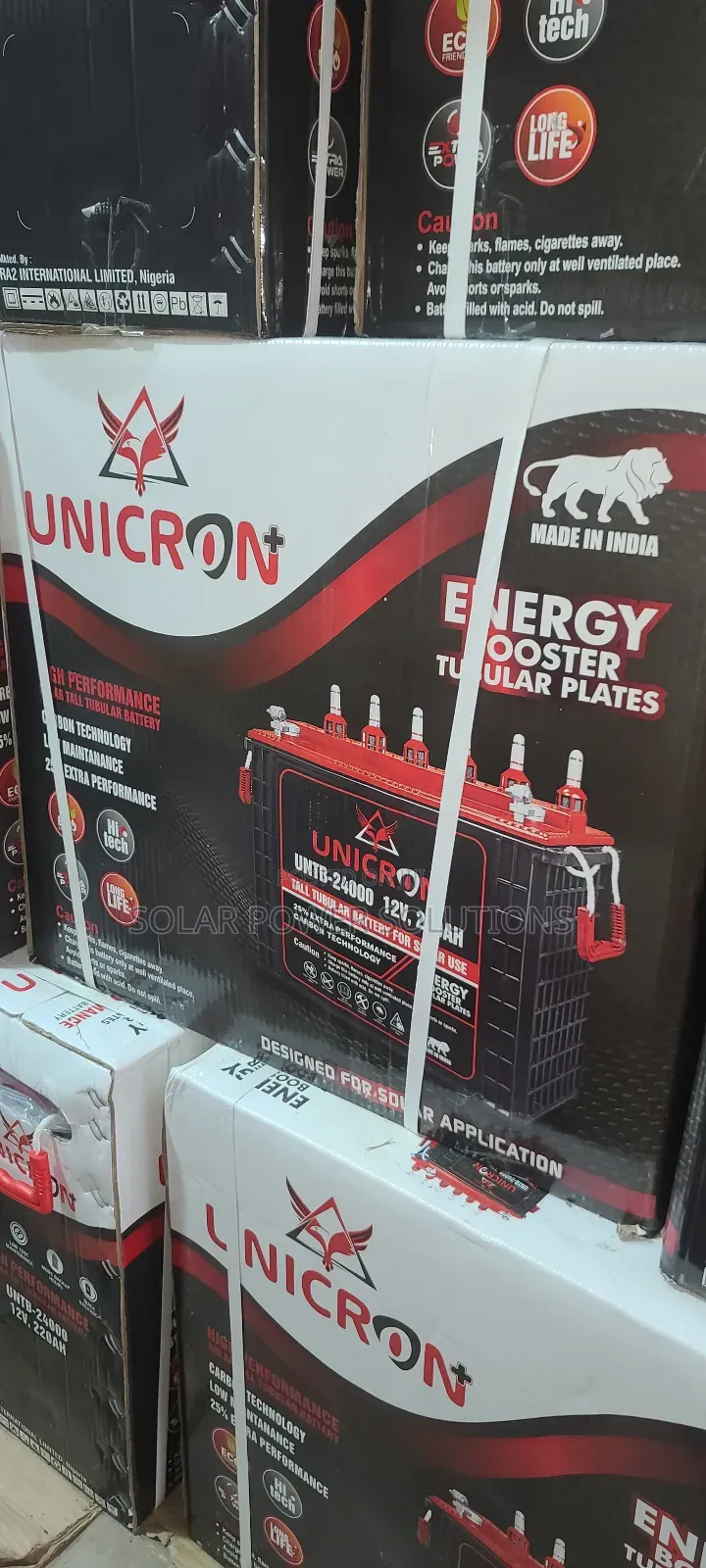 Unicron Premium 12v 220ah Tubular Battery