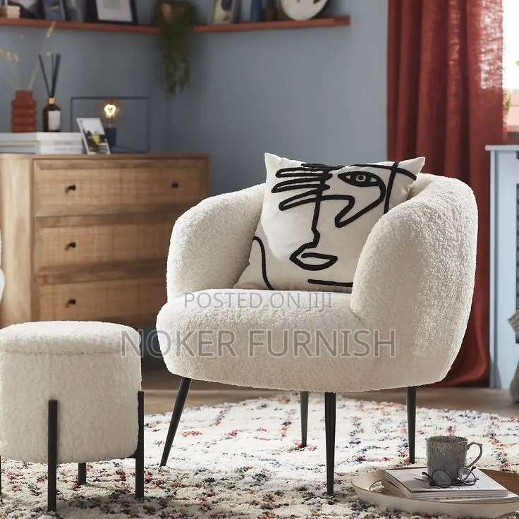 Armchair With Ottoman