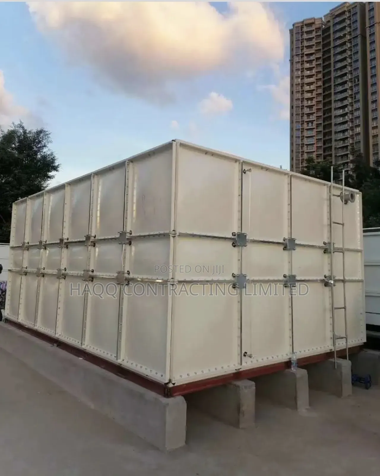 Fibreglass GRP Water Storage Tank Expert In Nigeria