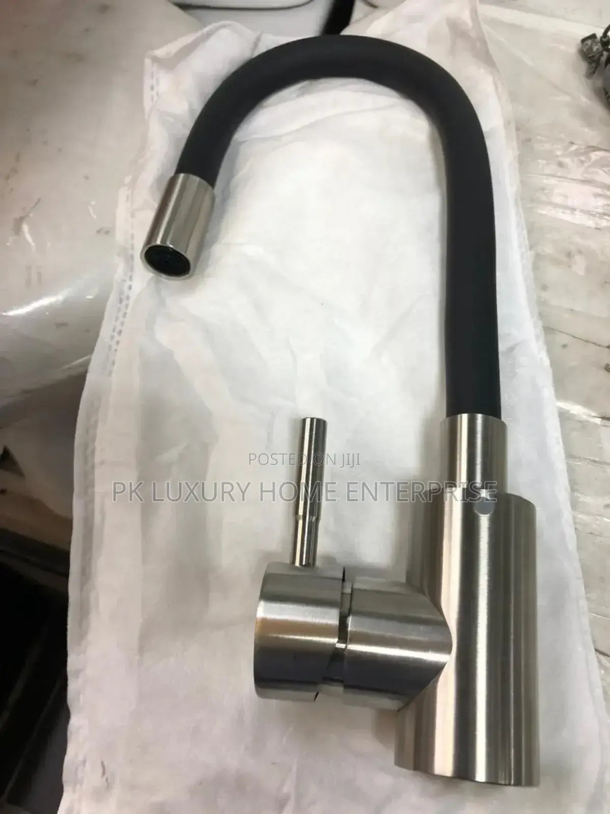 Spring Black Mixer Tap