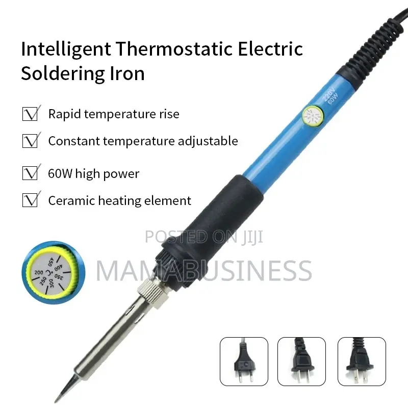 1pc Adjustable Temperature Electric Soldering Iron 220V 60W