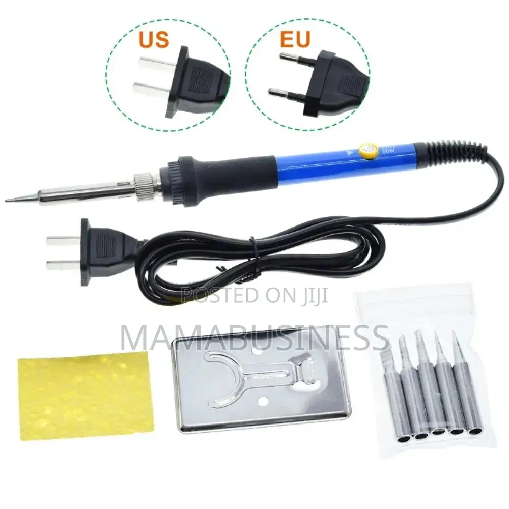 8pcs Adjustable Temperature Electric Soldering Iron 220v 60w