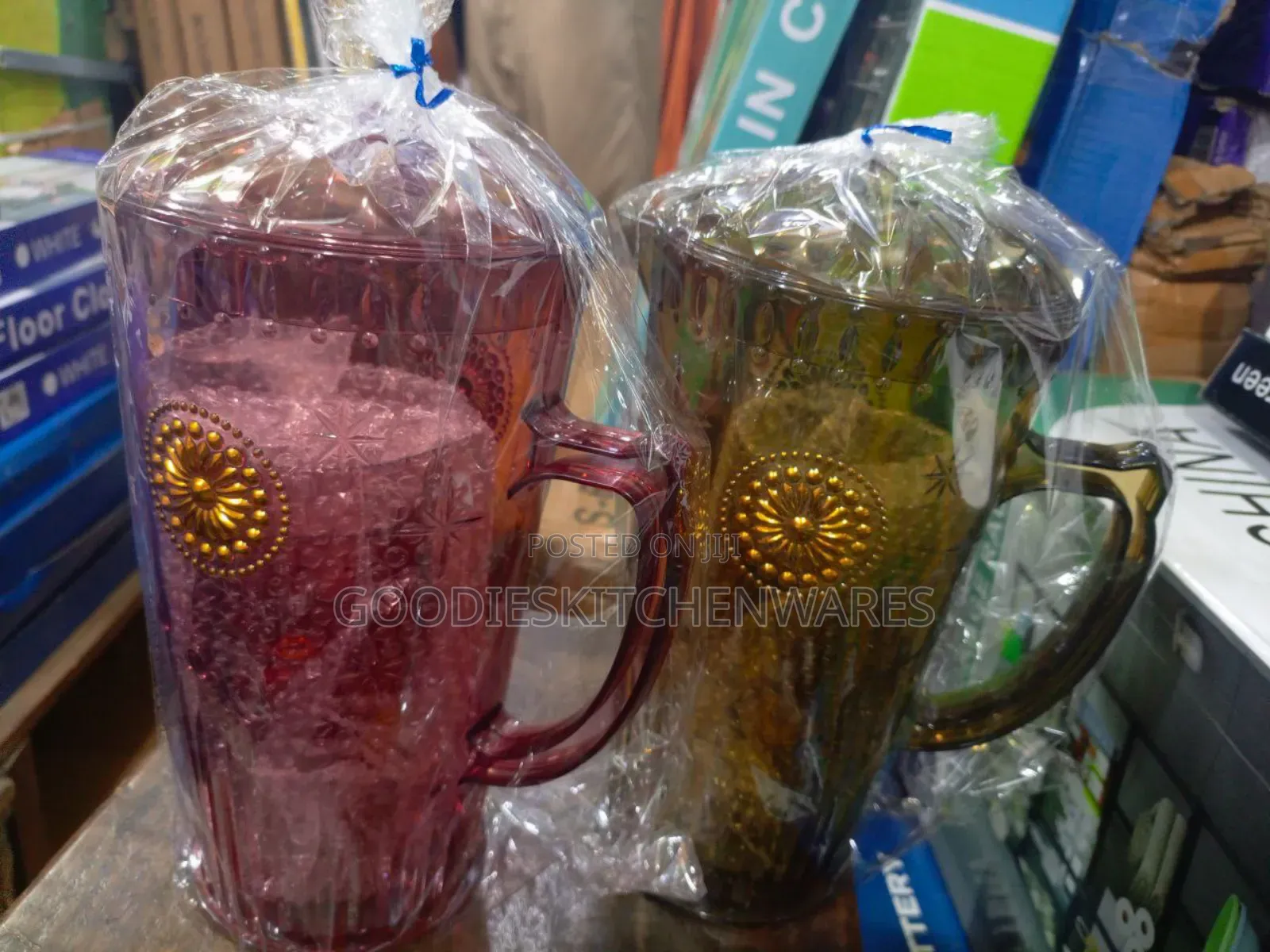 Acrylic Jug Set With Tray