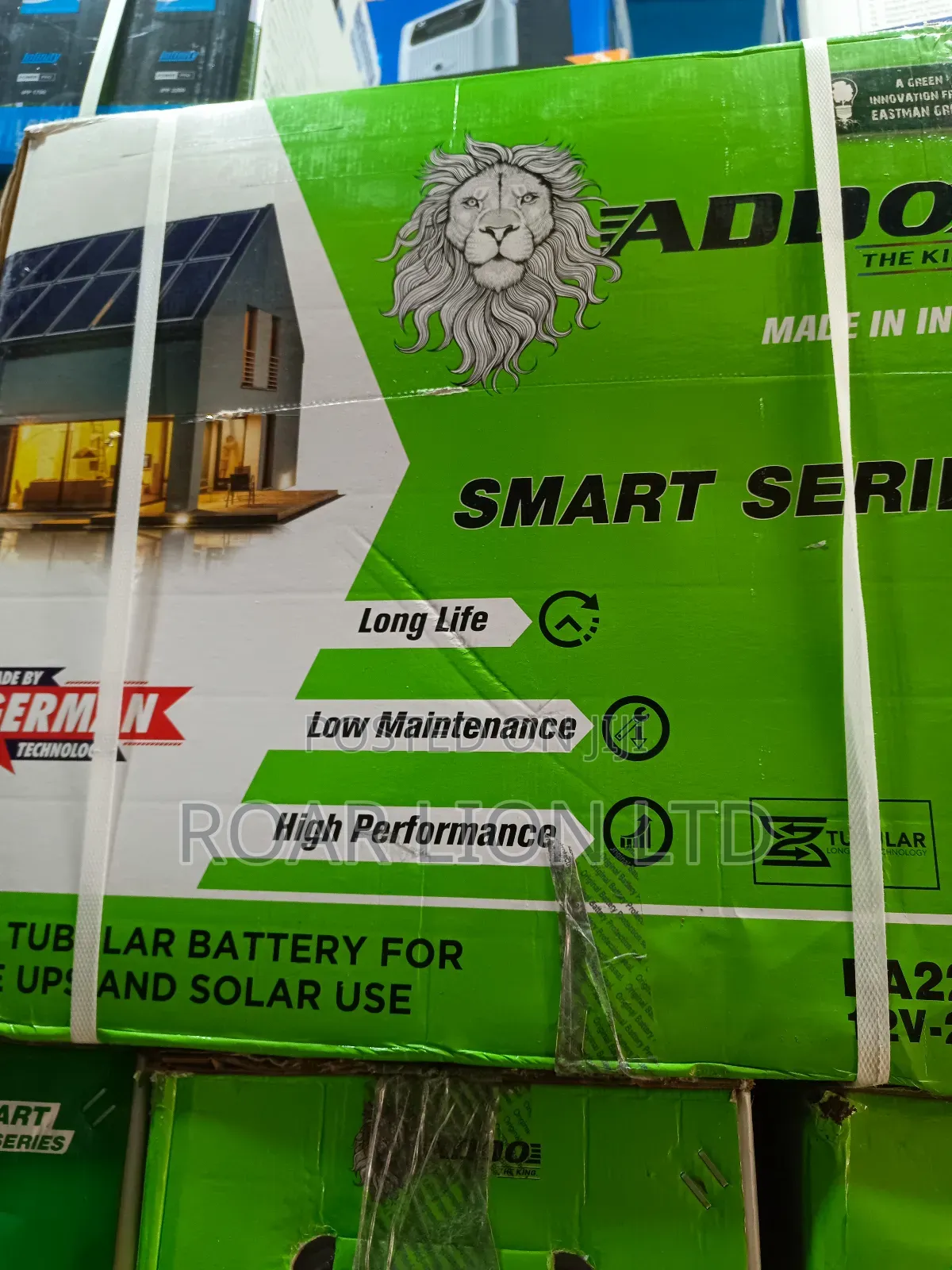 Addo Tubular Battery 220ah