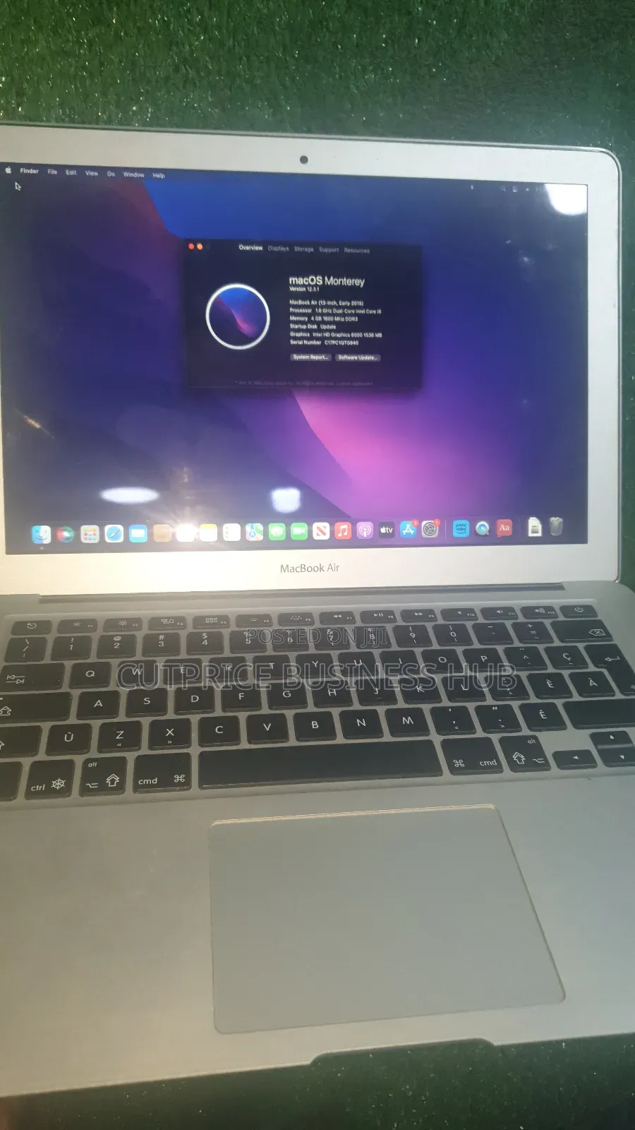 Laptop Apple MacBook Air 2015 8GB Intel Core I5 SSD 128GB