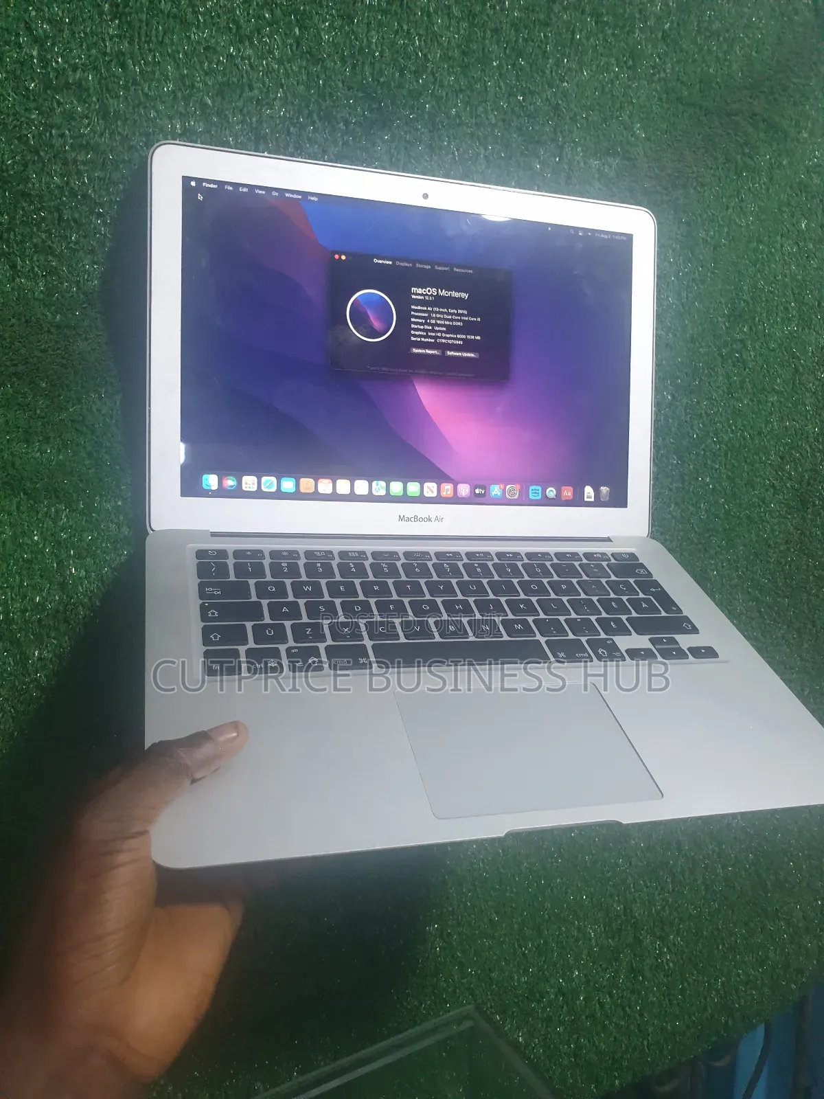 Laptop Apple MacBook Air 2015 8GB Intel Core I5 SSD 128GB