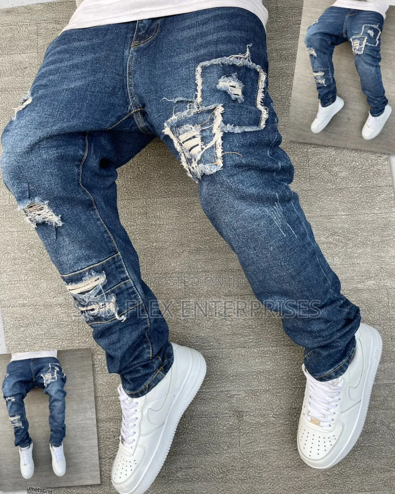 Luxury Quality Rugged Jeans