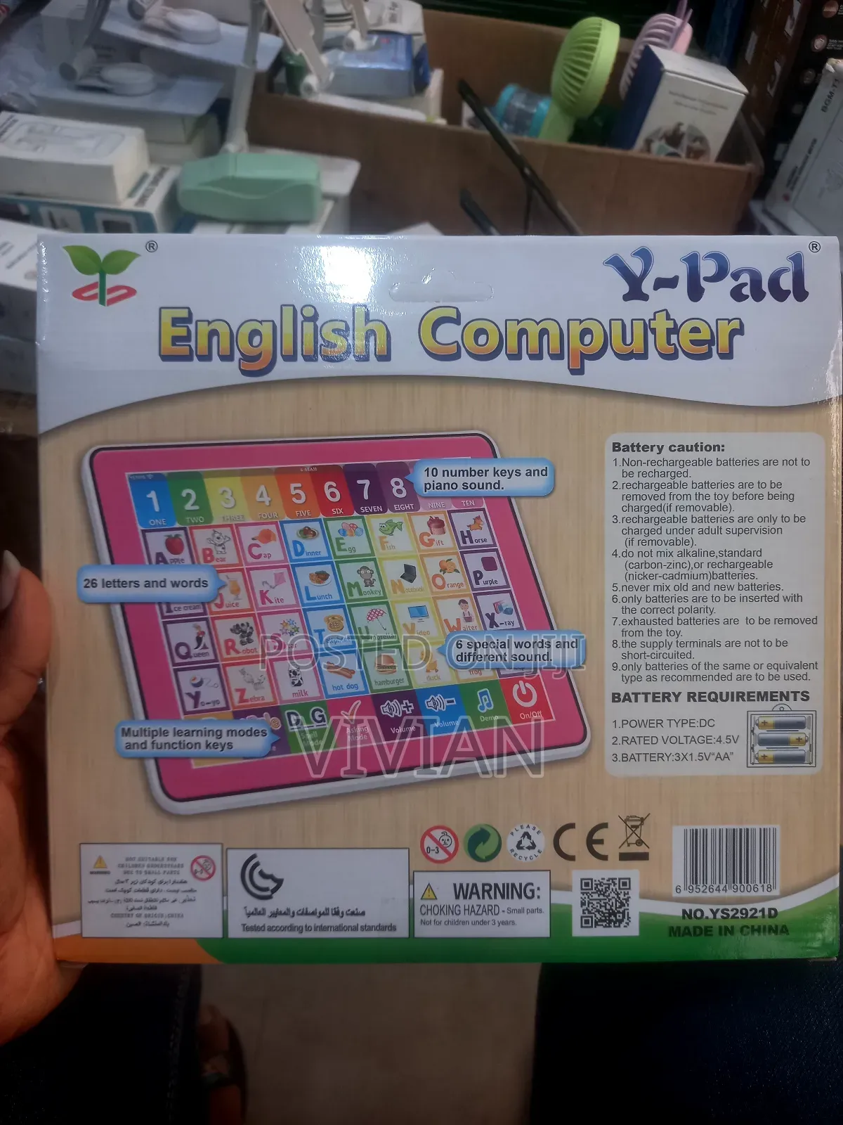Y- Pad English Computer for Kids