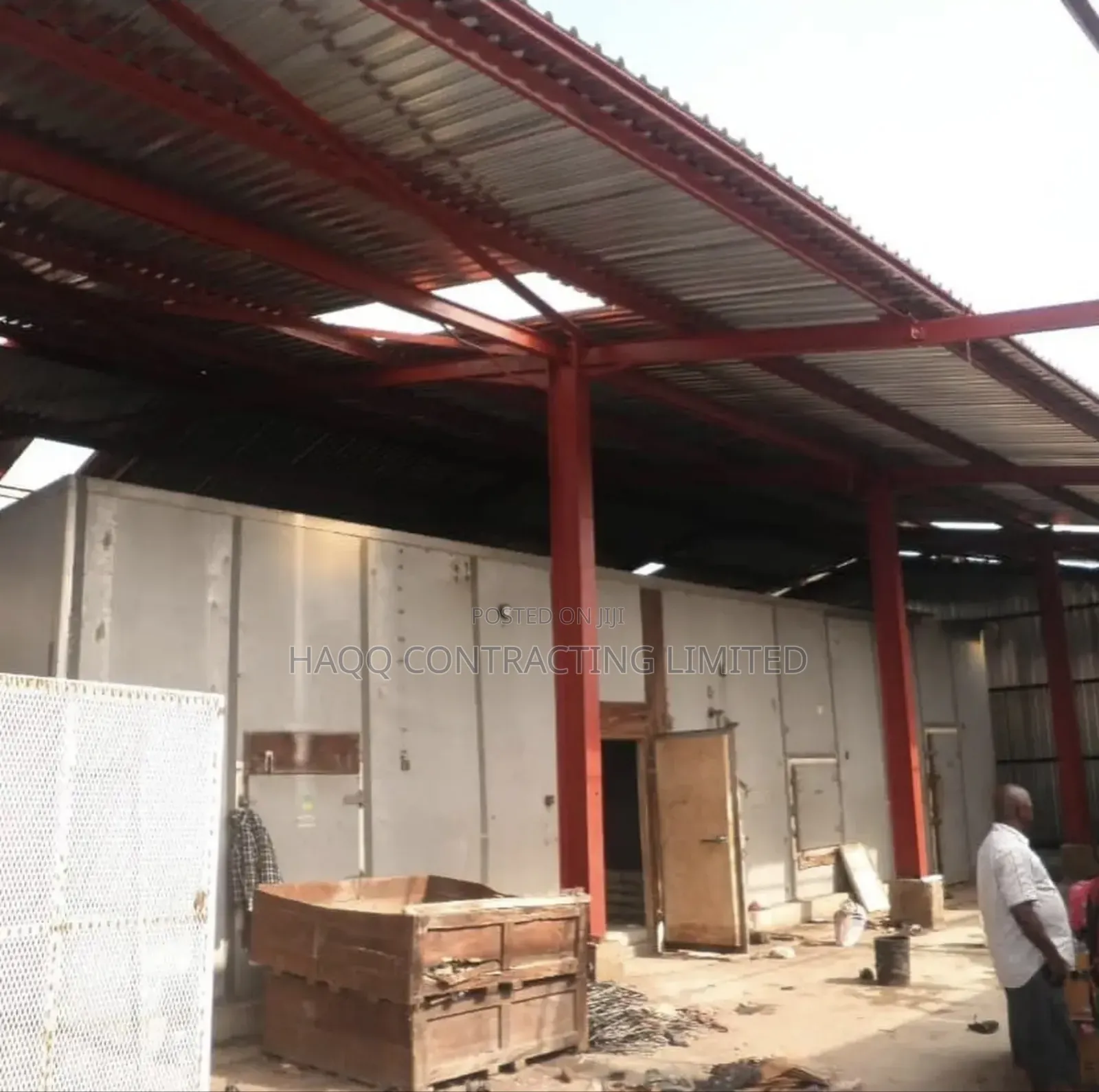 Warehouse Steel Construction and Roofing