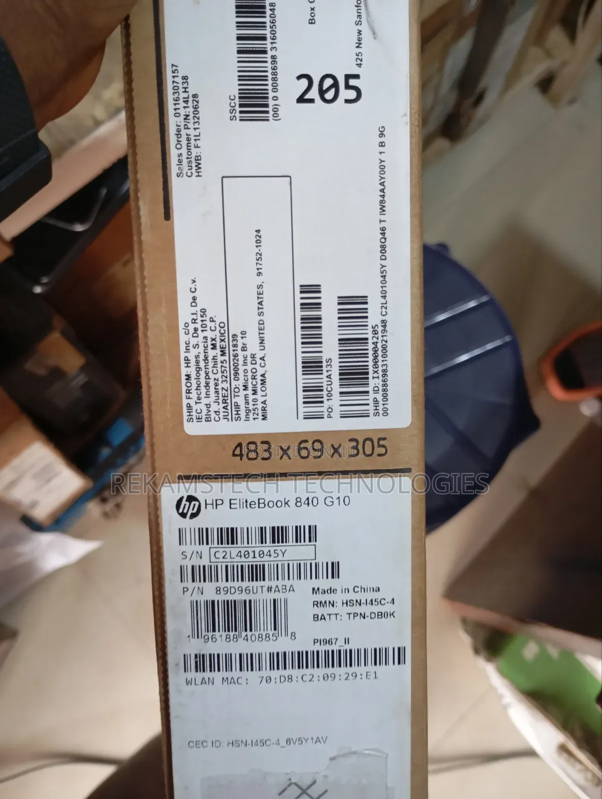 New Laptop HP EliteBook 840 G9 16GB Intel Core I7 SSD 512GB