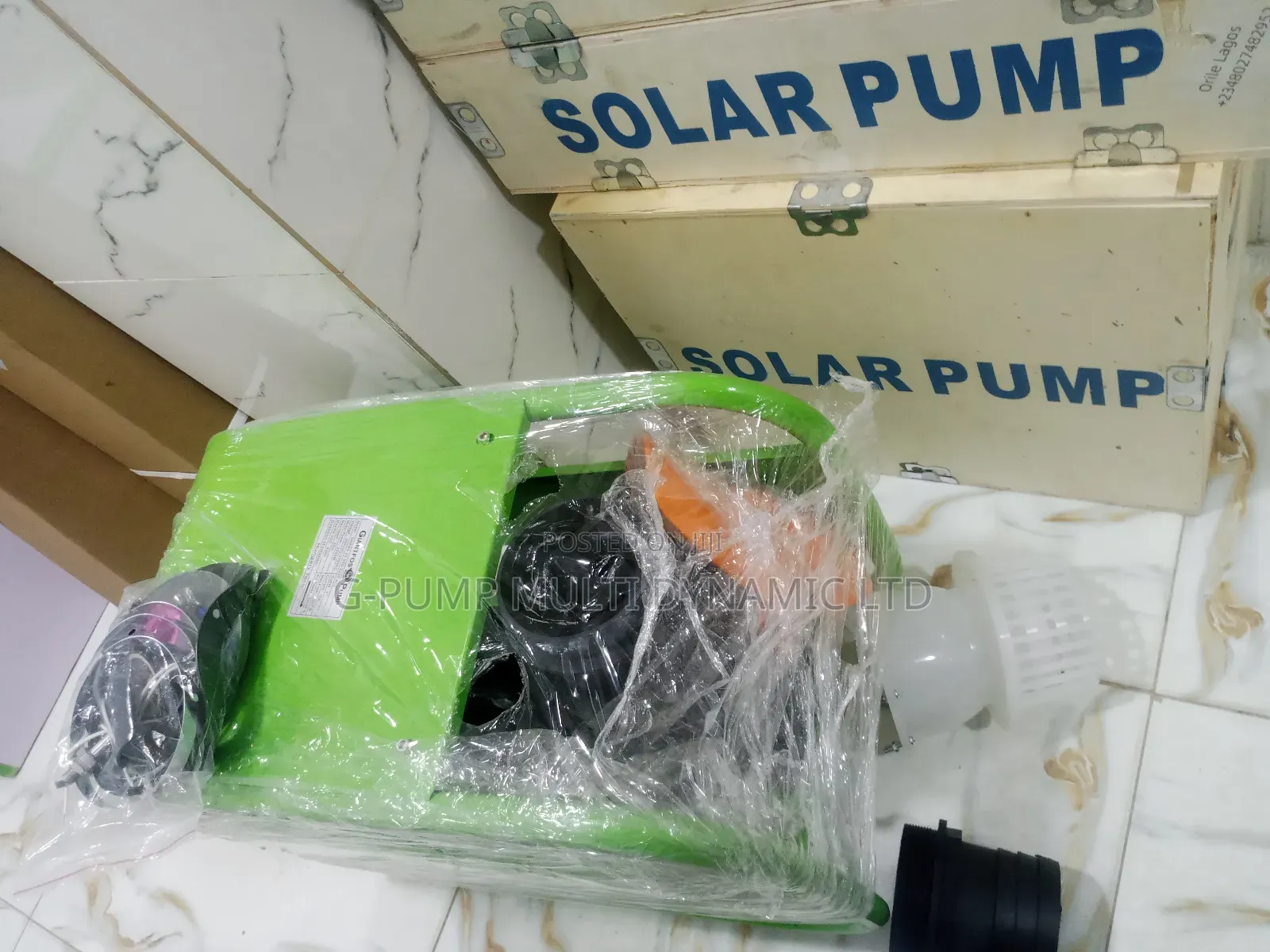Solar Irrigation System Pumping Machine Ac Dc Type 4 "