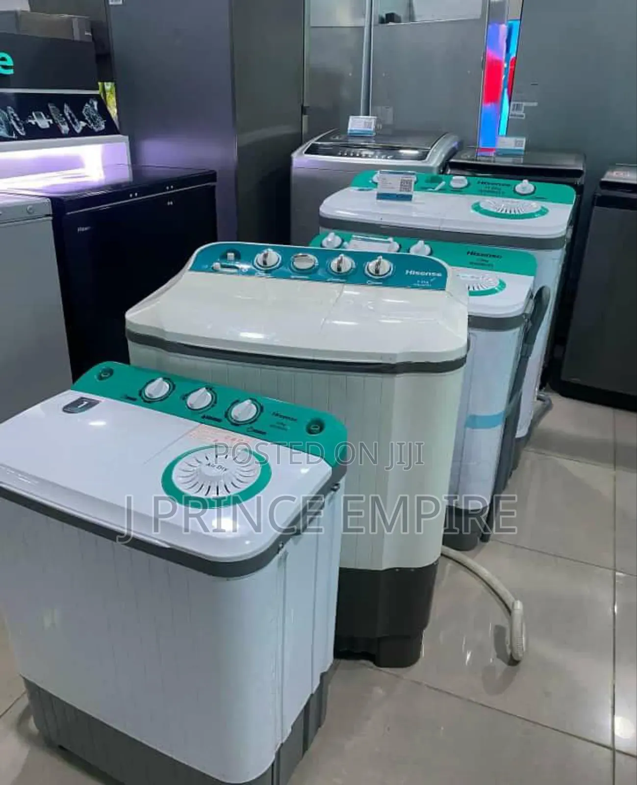 5kg Hisense Double Tube Washing Machine With Spin Dryer