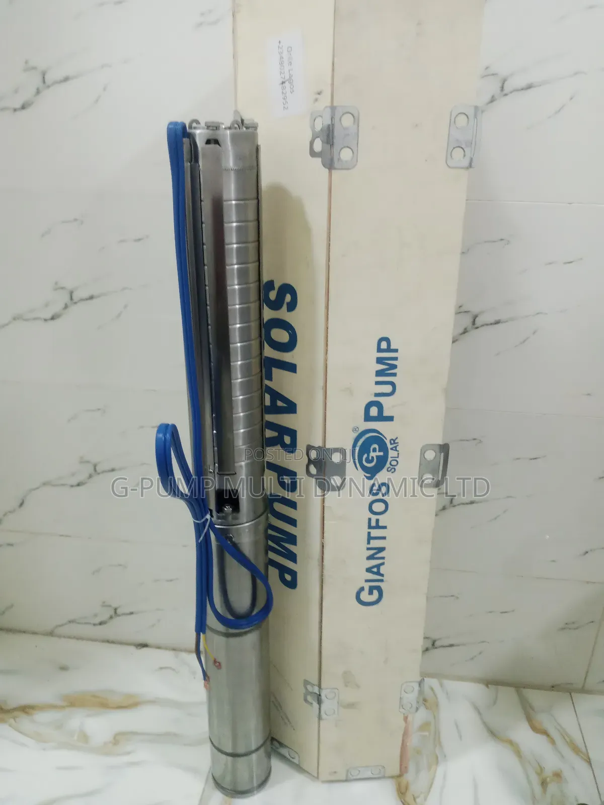 Submersible Pumping Machine Ac Dc Built-in Controller Type