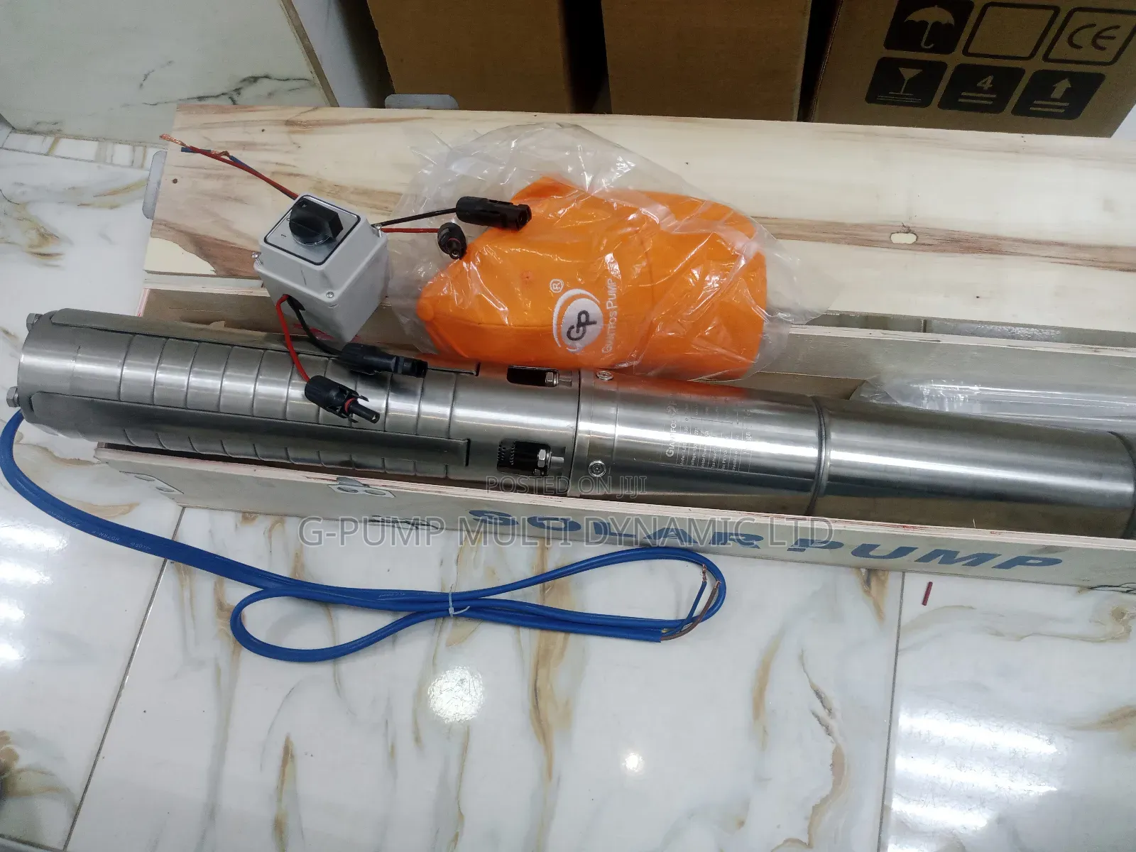 Submersible Pumping Machine Ac Dc Built-in Controller Type