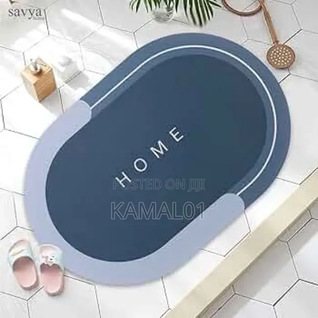 Absorbent Bathroom Door Mats Slip Resistant