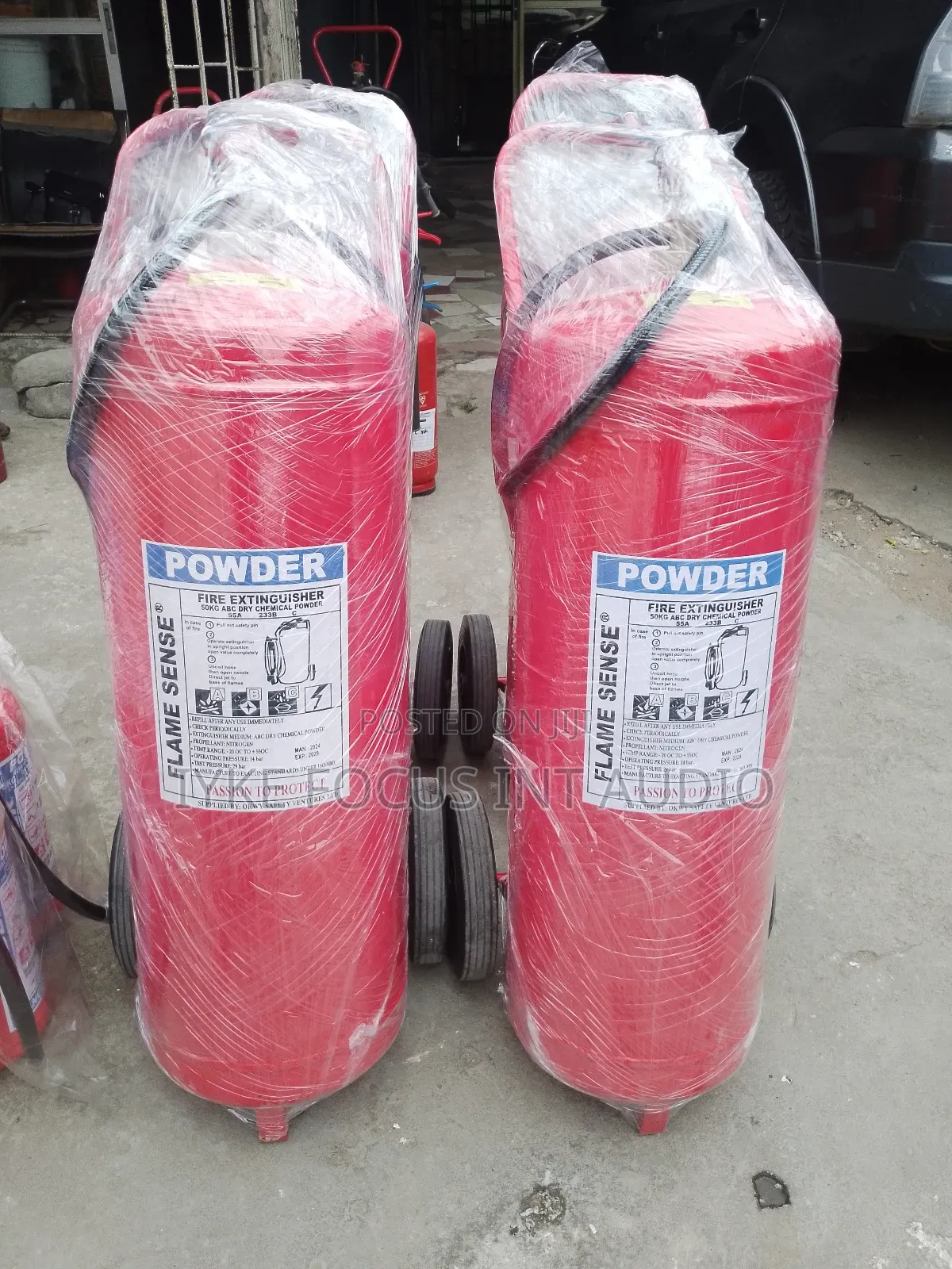 50 Kg Dcp Fire Extinguisher