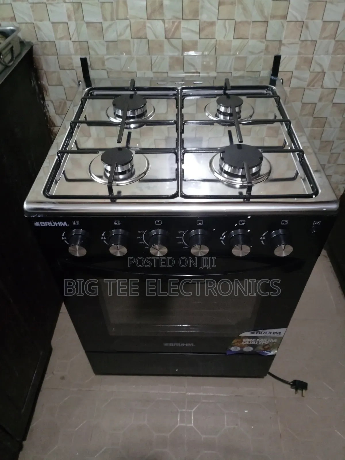 Bruhm Gas Cooker 60cm