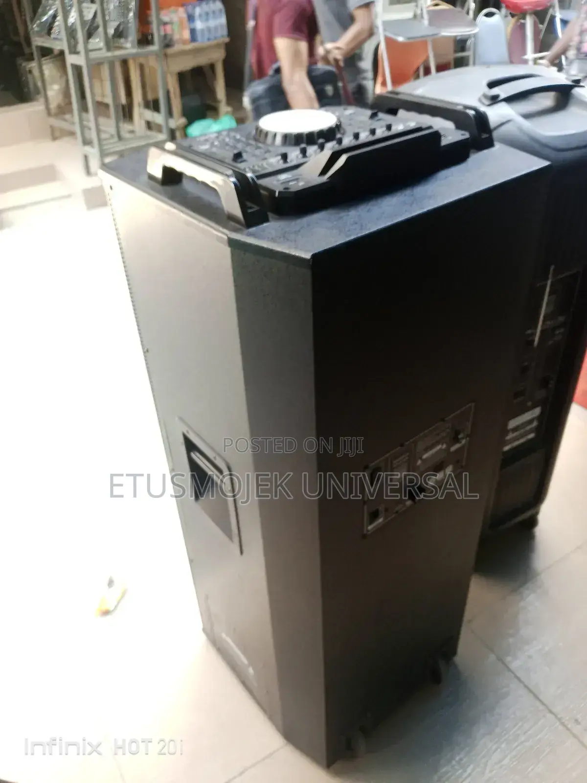Powerful Sound-Prince Rechargeable Speaker With Dj Scratch