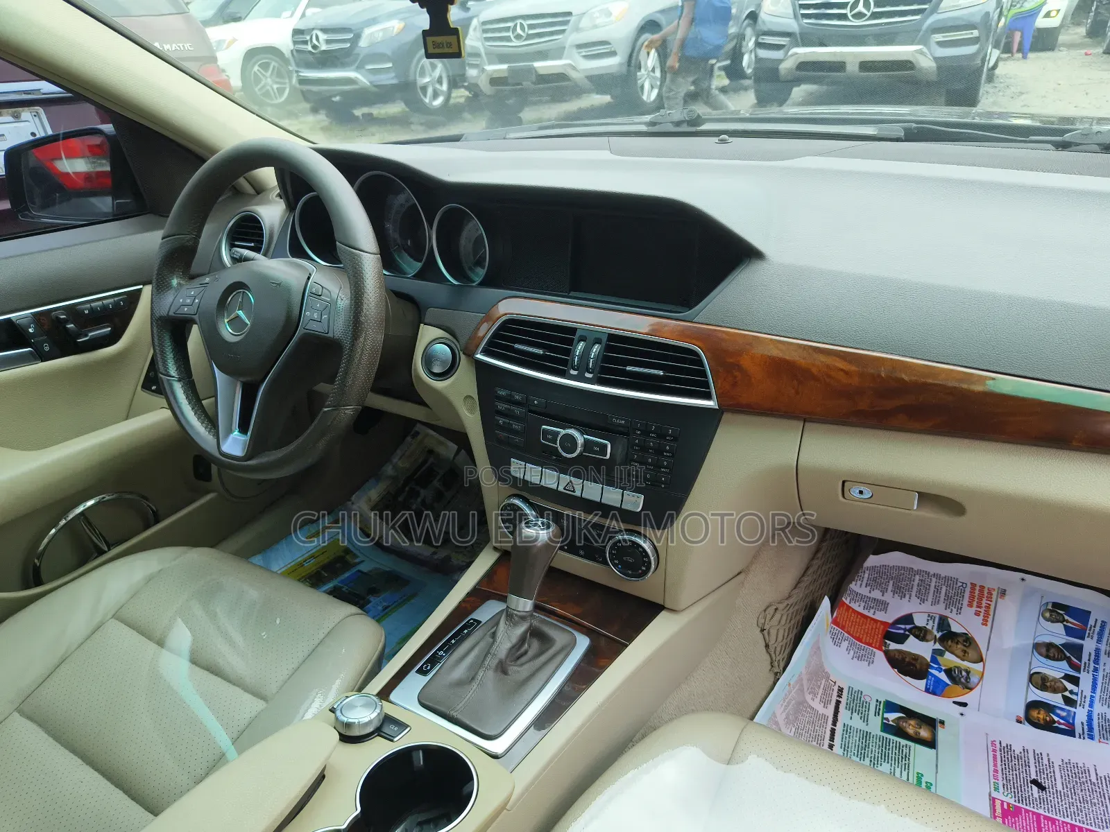 Mercedes-Benz C300 2012 Black