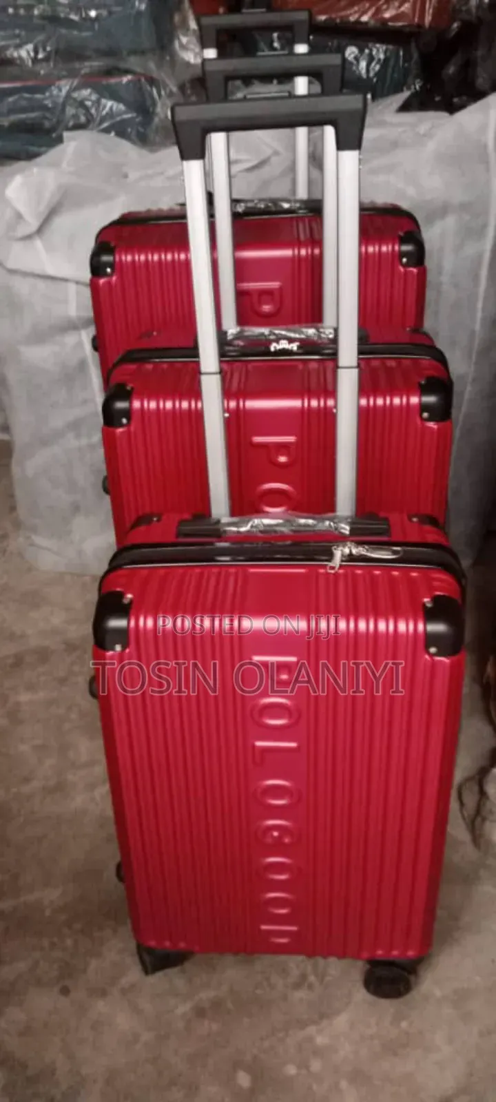 3 Sets Pologood Rubber Luggage Box