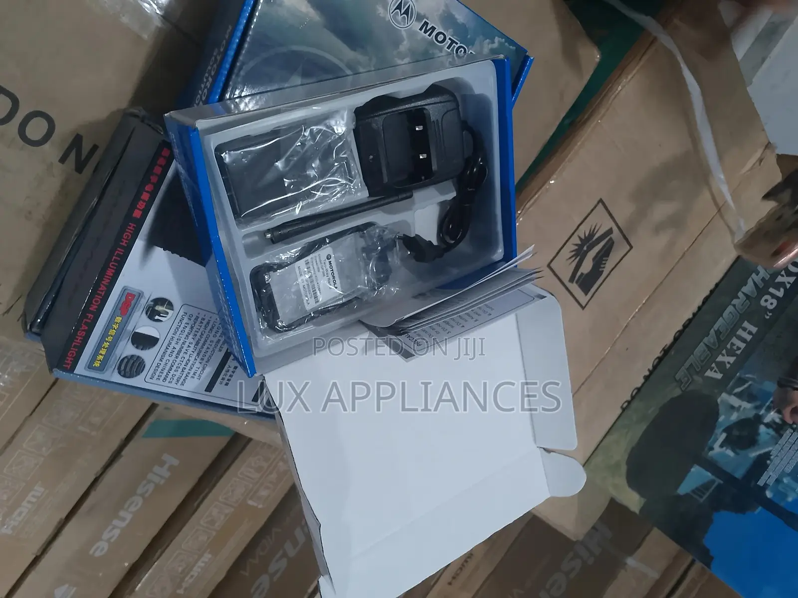 The Brand New Motorola Walkie Talkie GP366