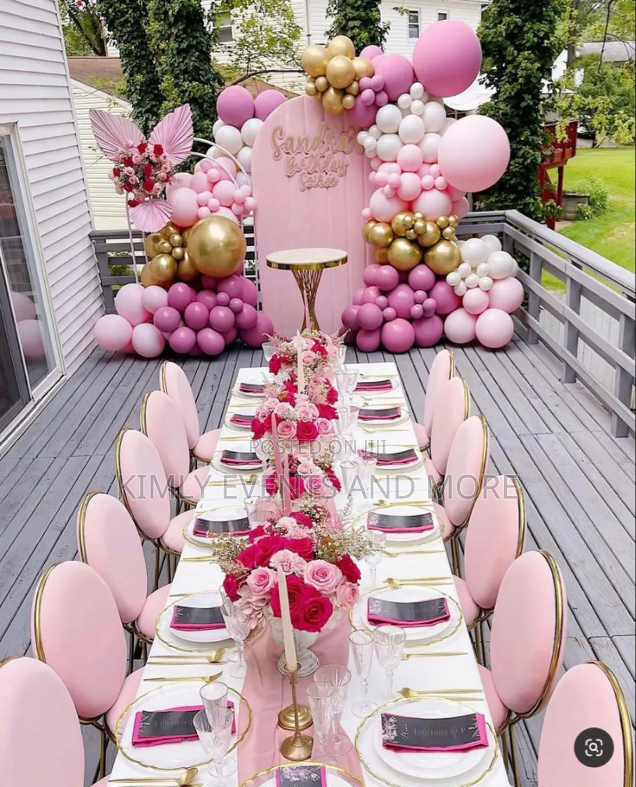 Luxury Birthday Party Decor