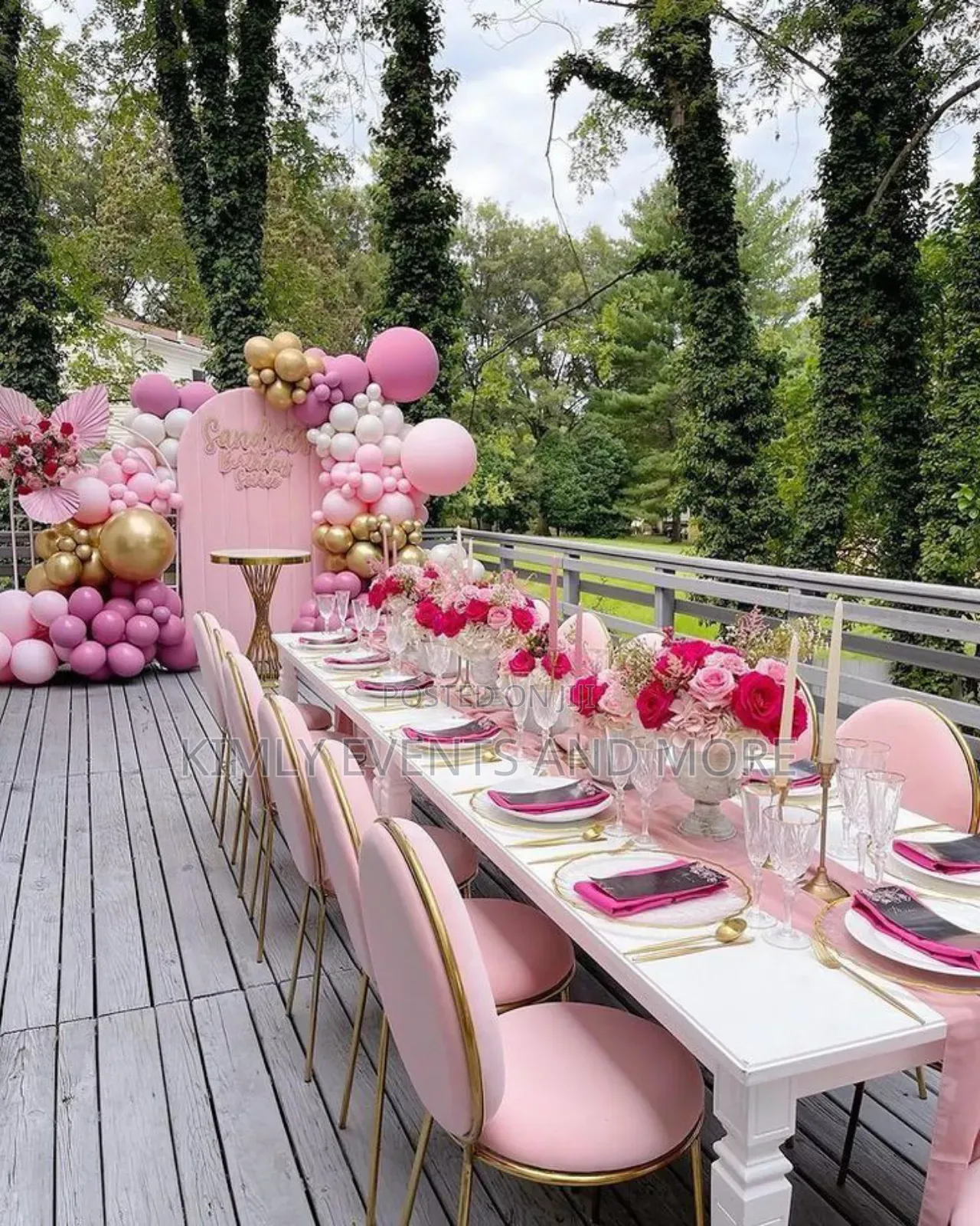 Luxury Birthday Party Decor