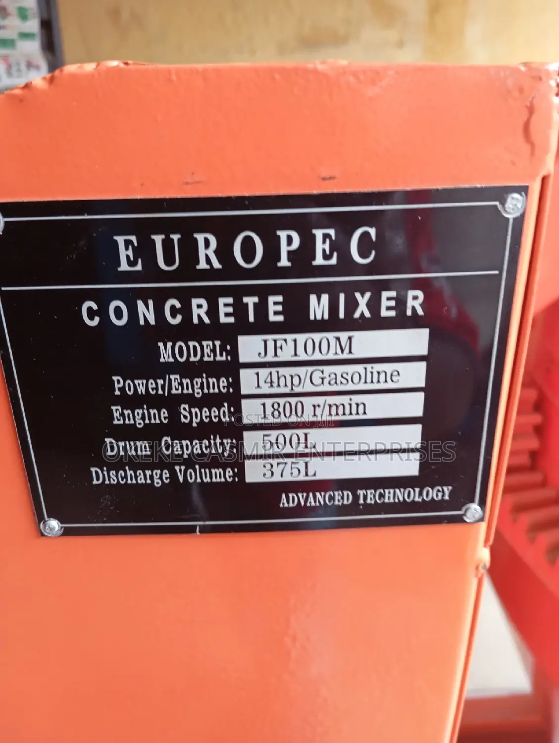 Concrete Mixer 500l