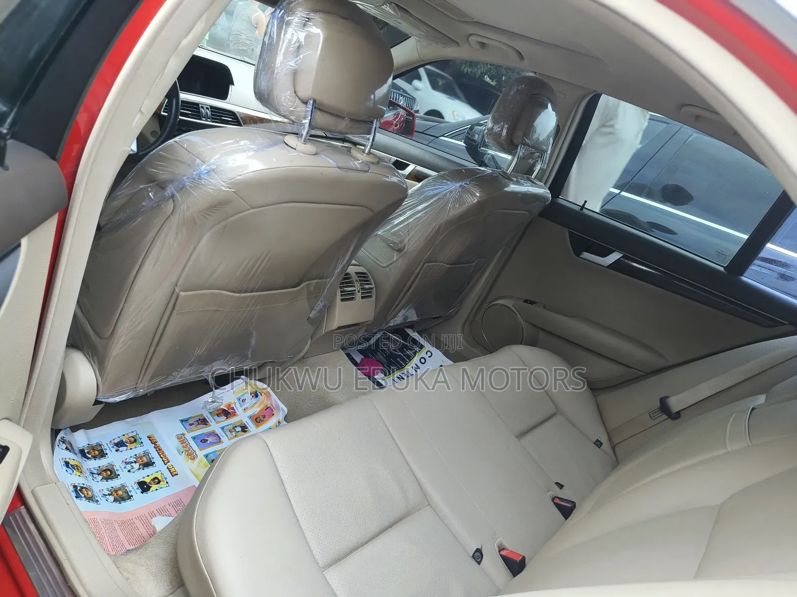 Mercedes-Benz C300 2014 Red
