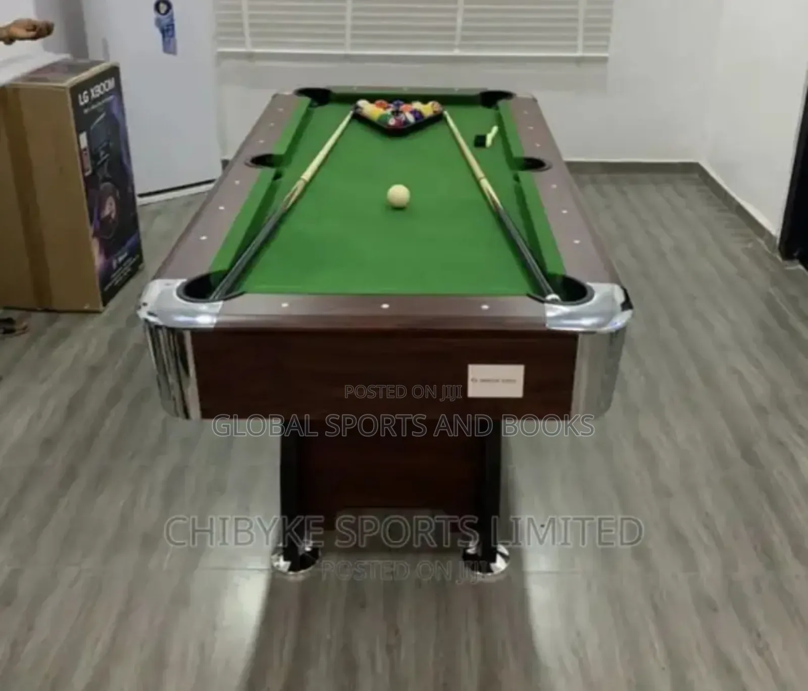 Standard 6ft Snooker Board With Complete Accessories
