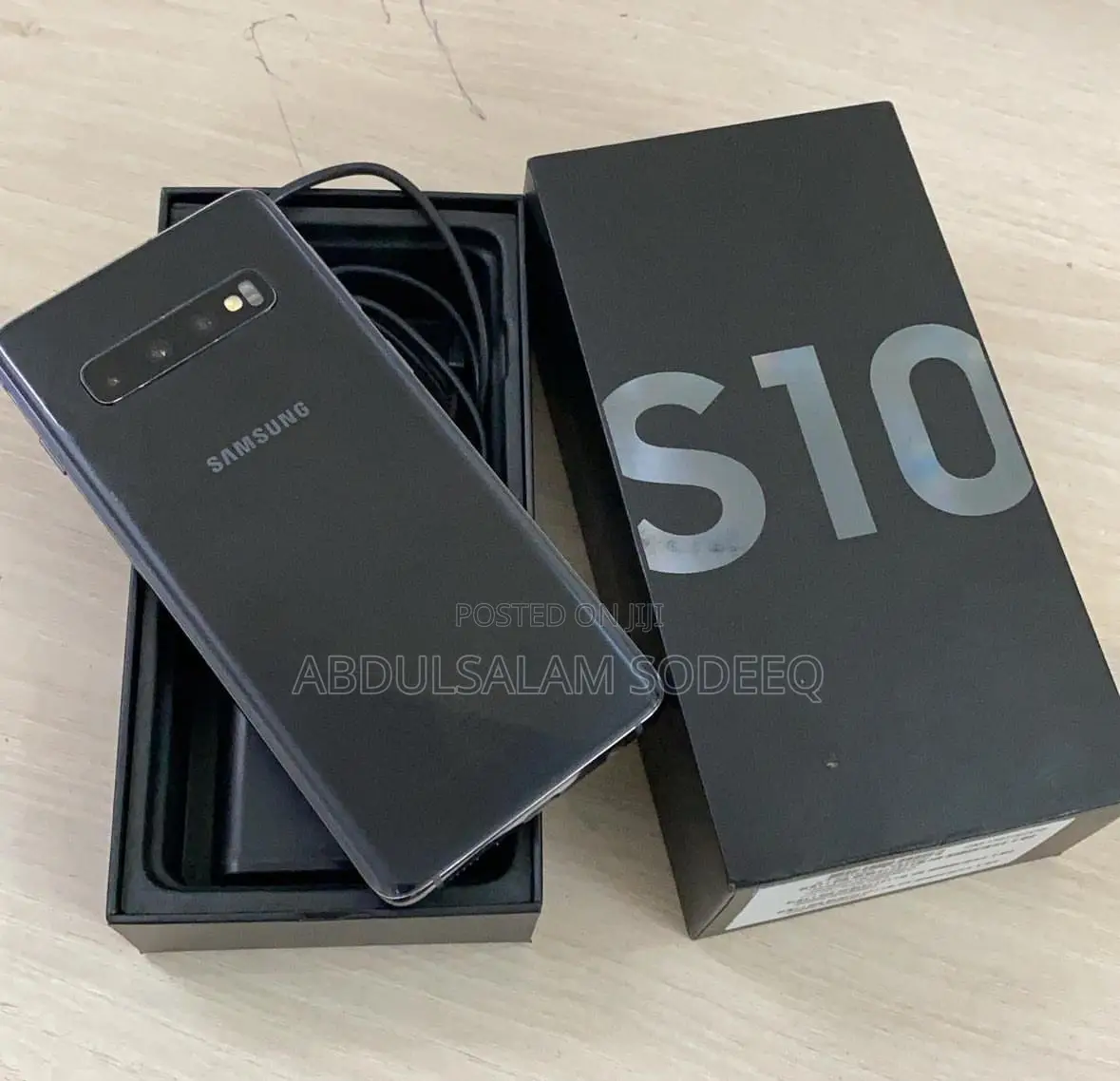 New Samsung Galaxy S10 Plus 128 GB Black