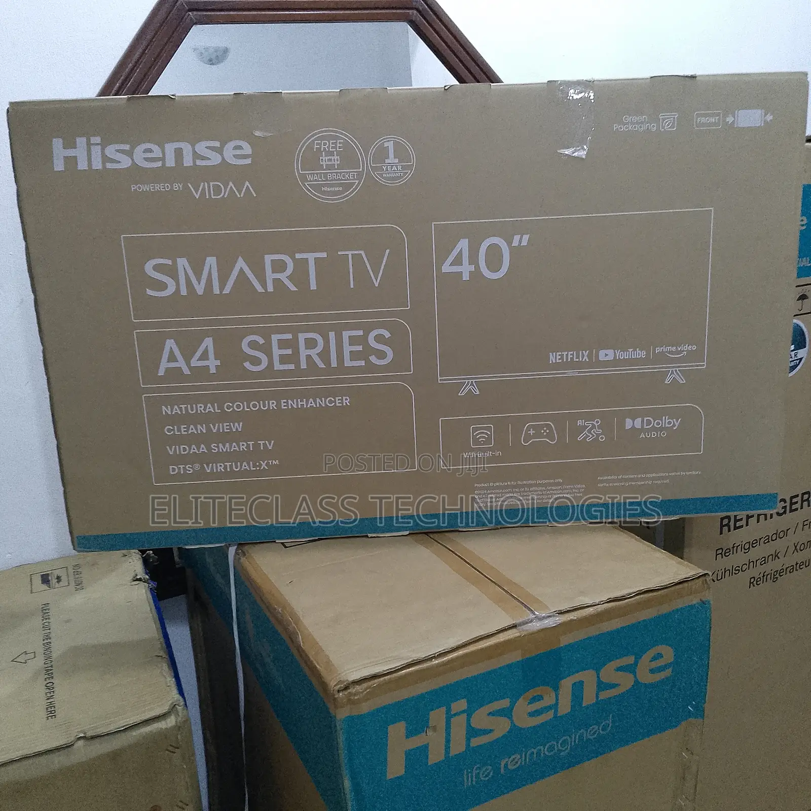 Affordable 40''hisense Smart TV