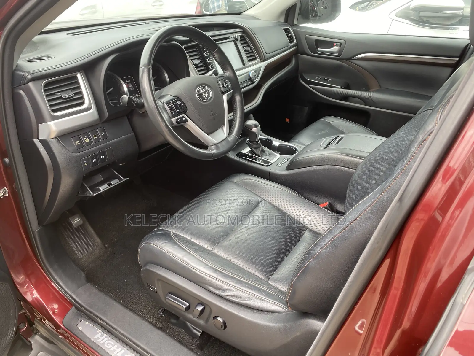 Toyota Highlander 2014 Red
