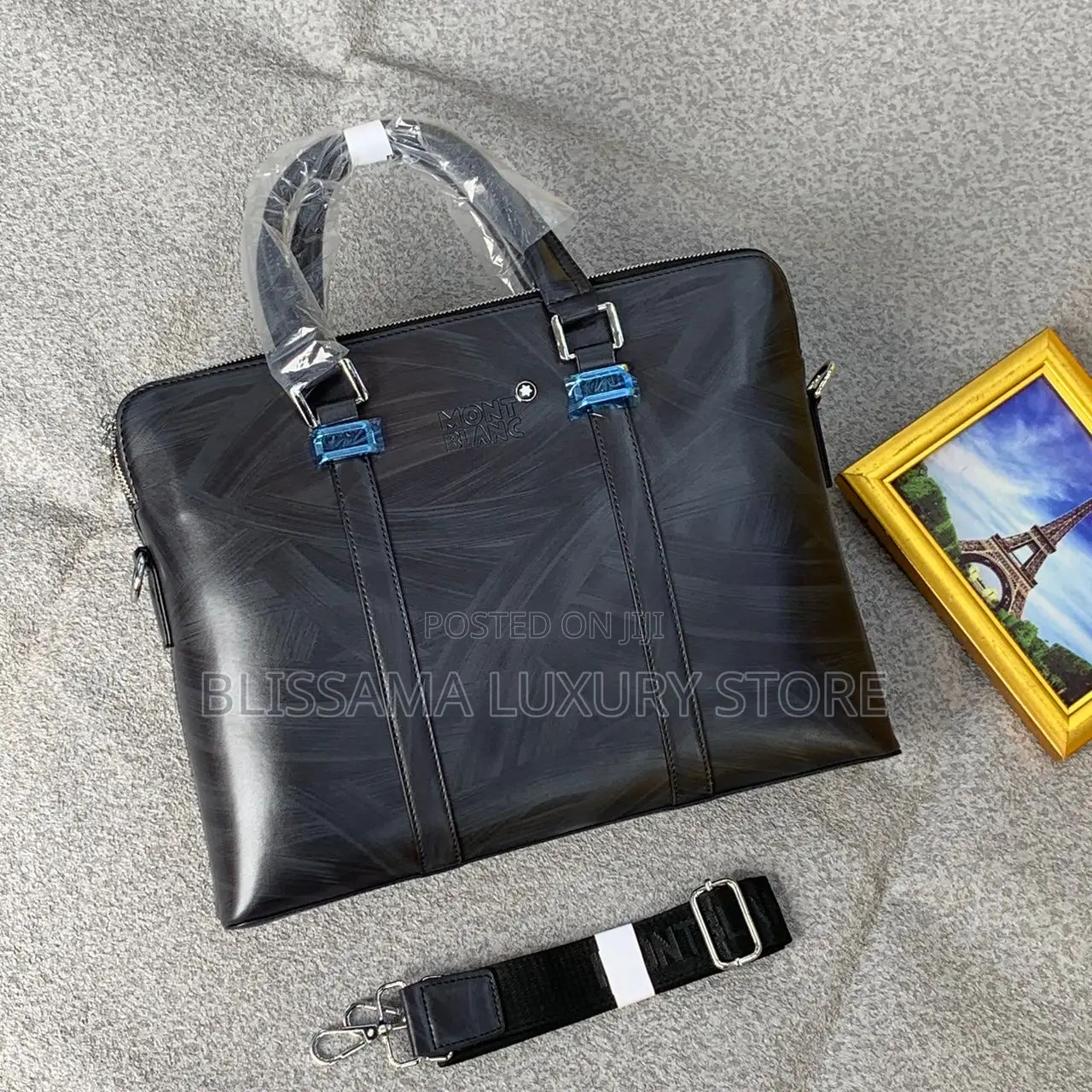 Genuine Leather Mont Blanc/Armani Laptop/Office Bag
