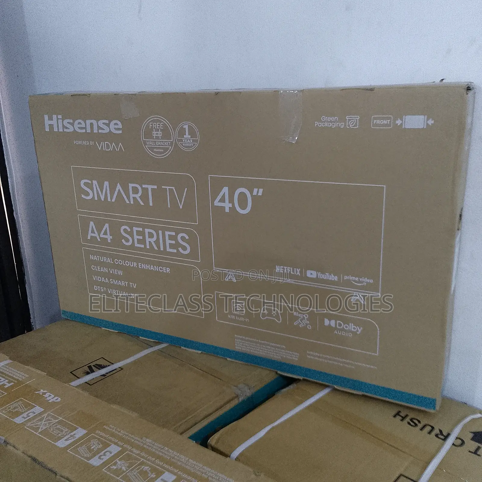Unique 40'' Hisense Smart TV
