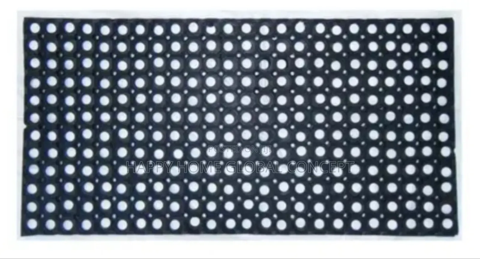 Hexagon Hollow Rubber for Home Entrance/ Waterproof Mat