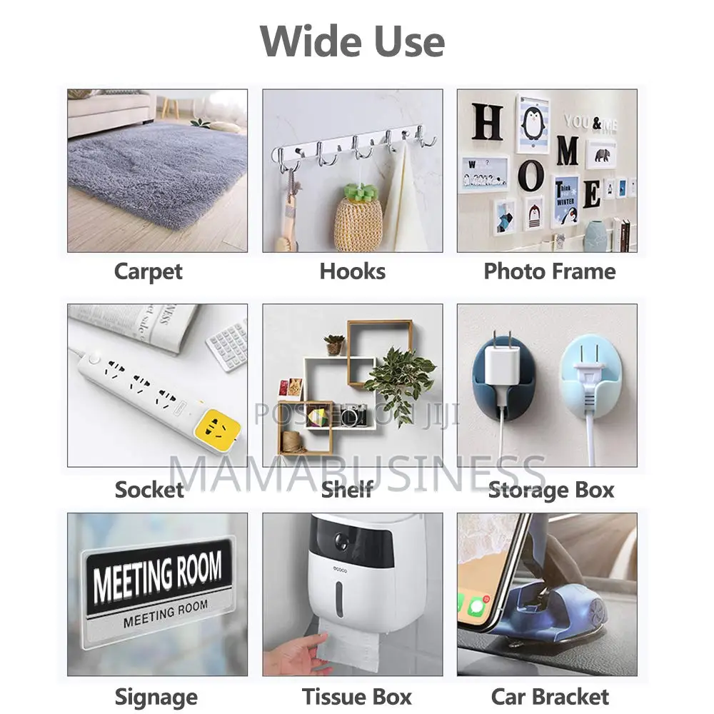 Double Sided Nano Transparent Reusable Magic Adhesive Tape
