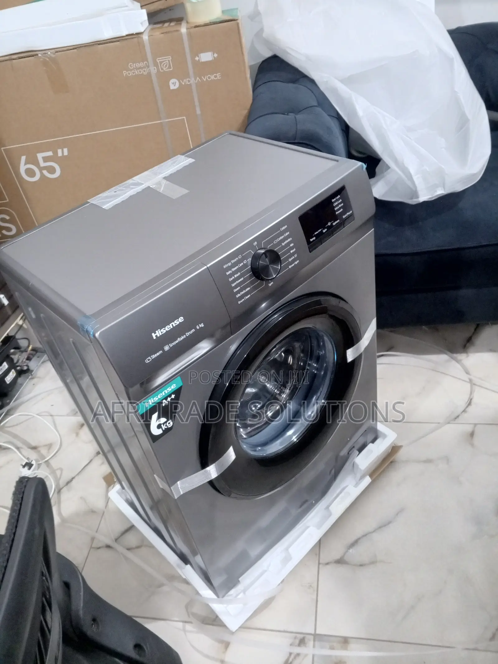 Efficient Hisense WM6010MT 6KG Front Load Washing Machine