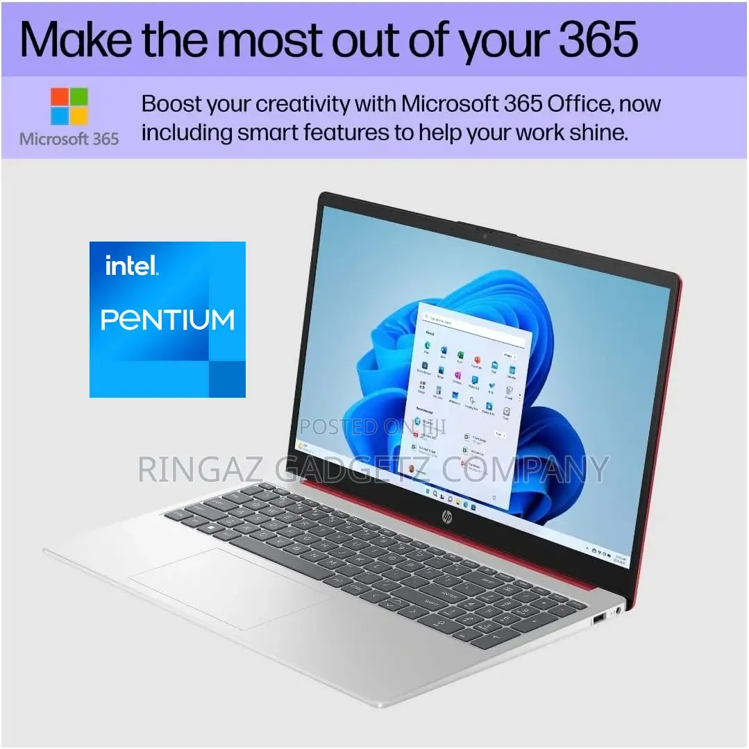New Laptop HP 15 4GB Intel Pentium SSD 128GB