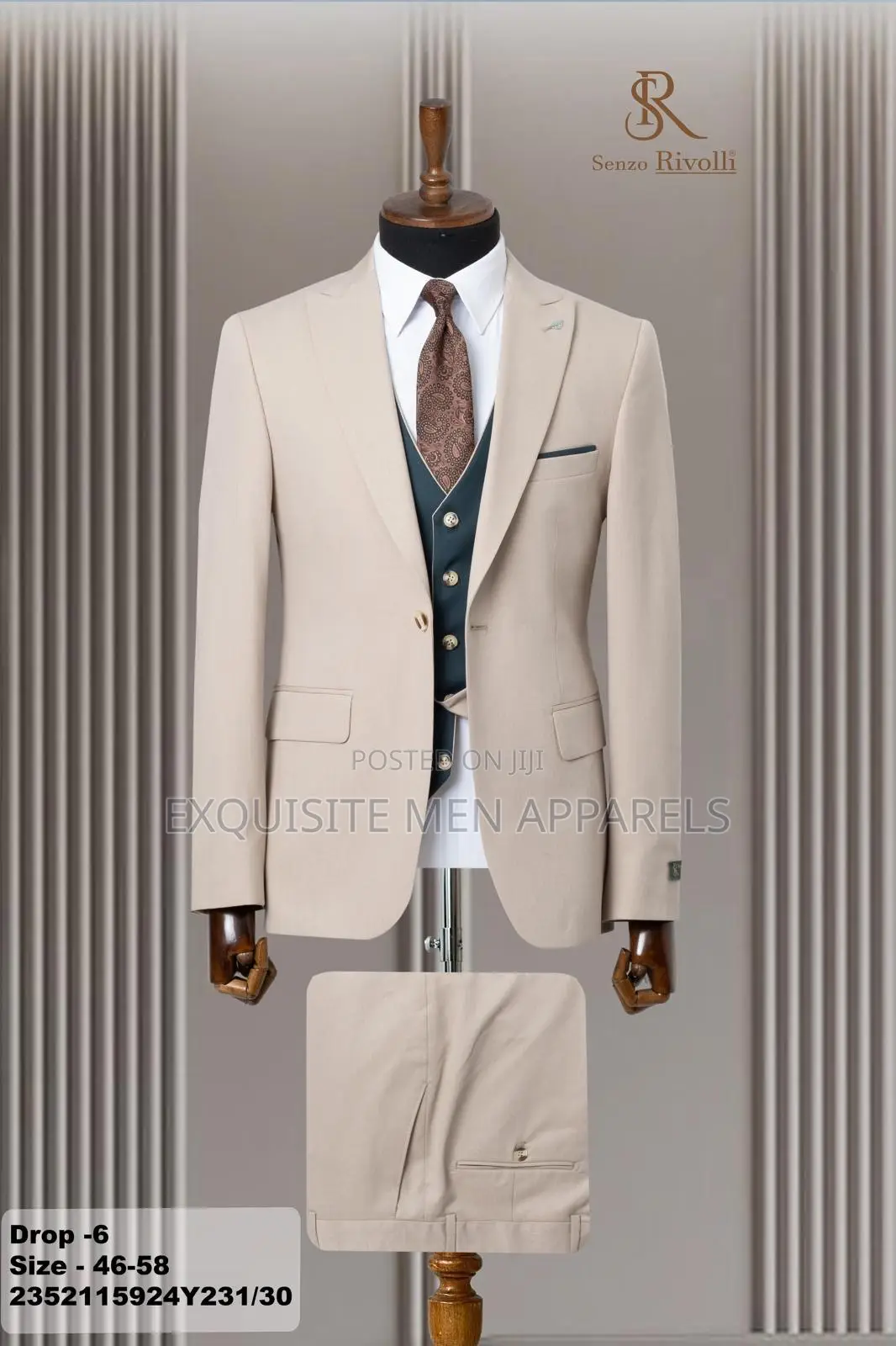 New Design Turkish Slimfit Mix Color Men’S Suit